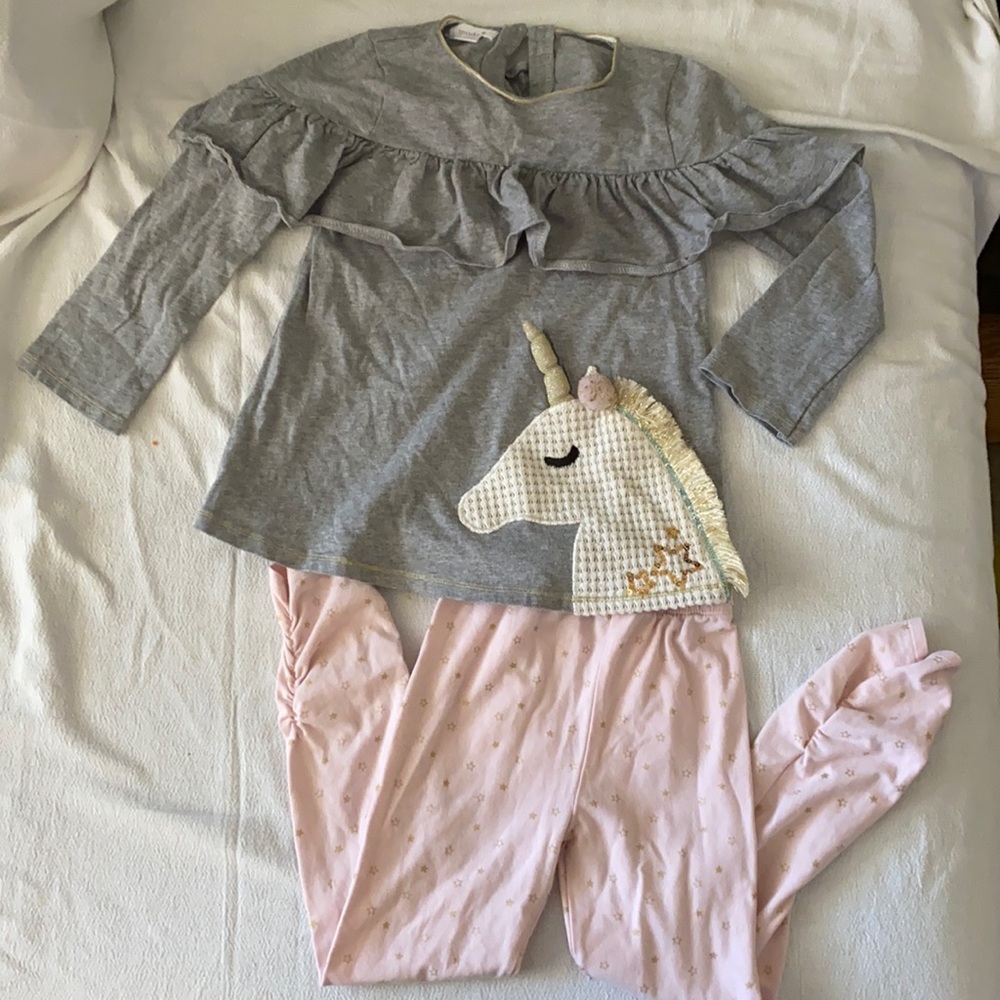 Unicorn matching outfit